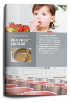 Tri Sure brochure BPA free linings